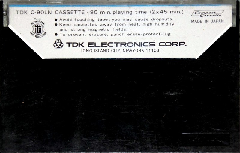 Compact Cassette: TDK  -  90