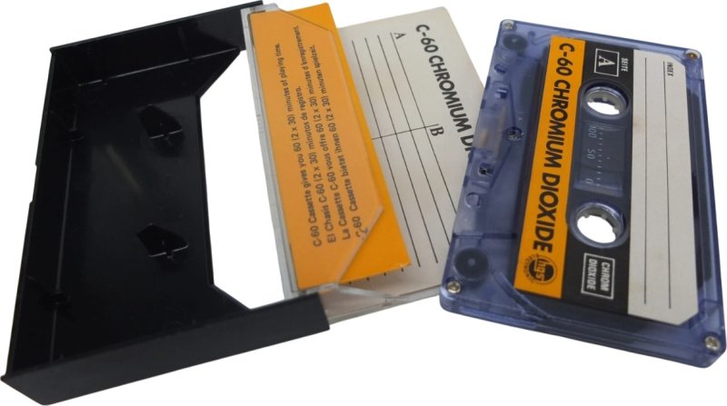 Compact Cassette HGS Electronic 60 Type II Chrome Europe