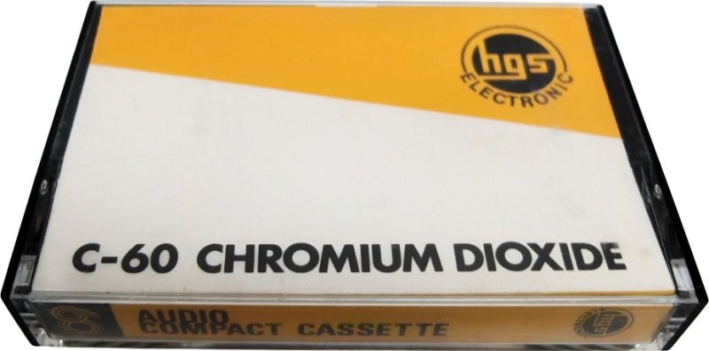 Compact Cassette HGS Electronic 60 Type II Chrome Europe