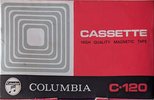 Compact Cassette Columbia TRK 120 "TRK-1201" Type I Normal 1972 Japan