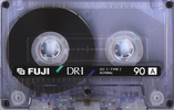 Compact Cassette Fuji DR-I 90 Type I Normal 1989 North America