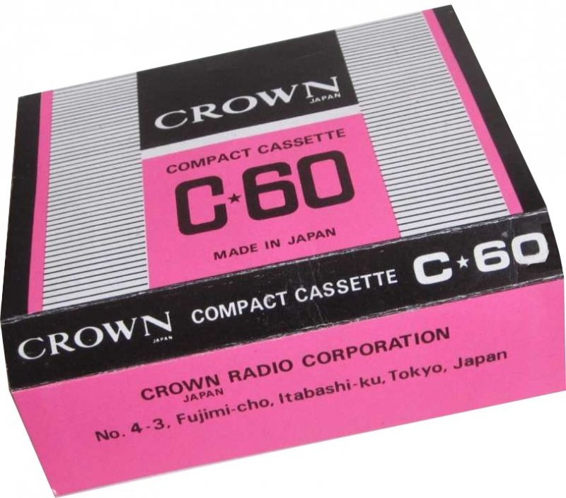 Compact Cassette:  Crown -  60