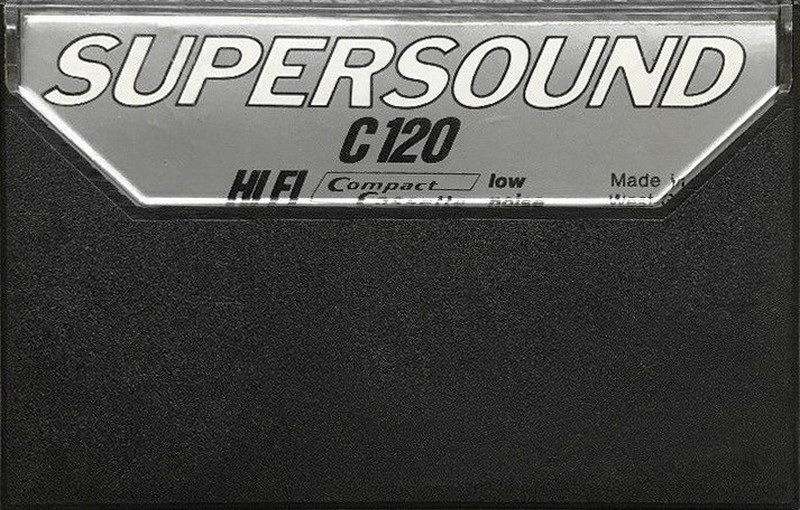 Compact Cassette Horten 120 "SUPERSOUND" Type I Normal 1974 Europe