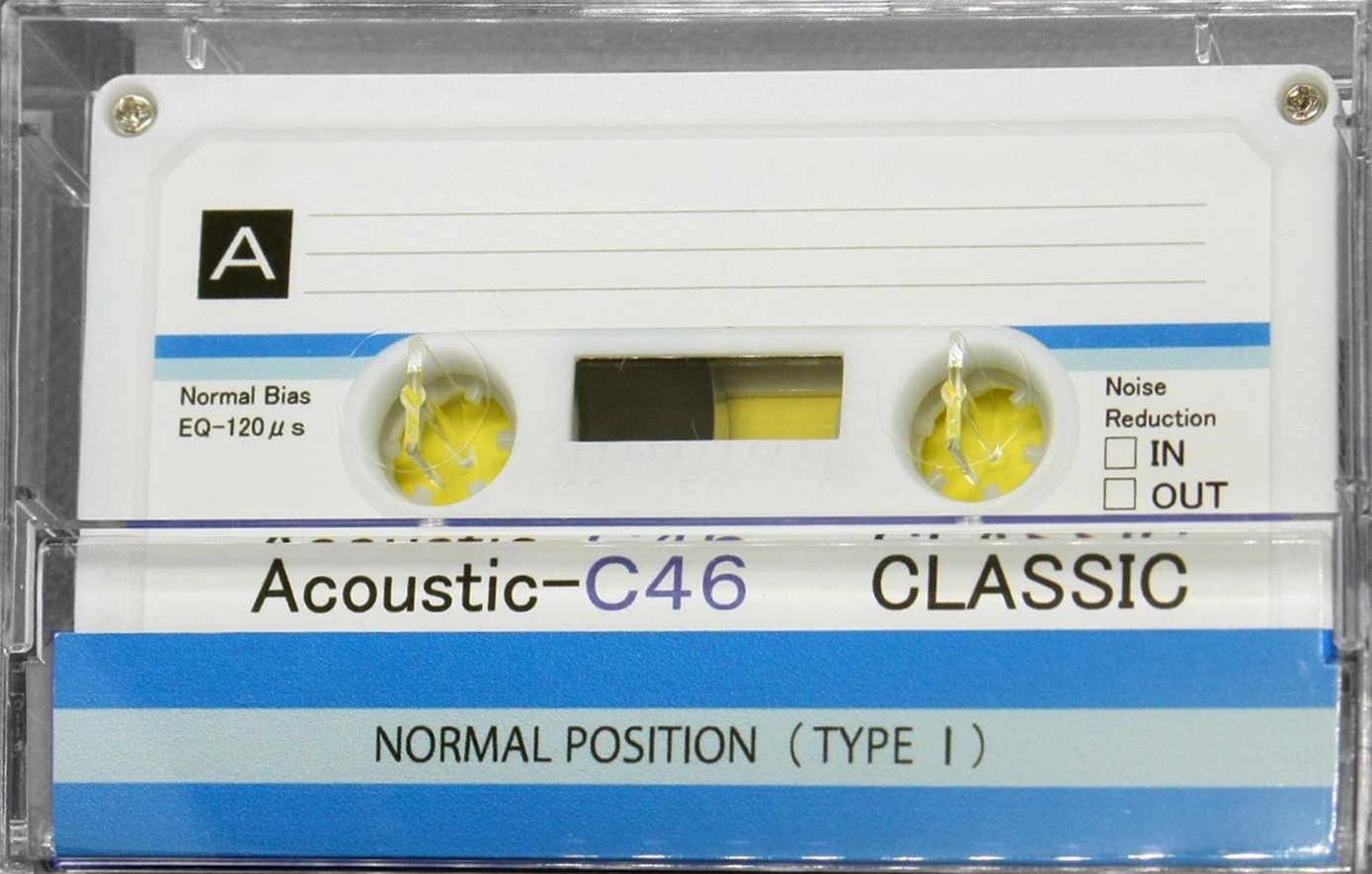 Compact Cassette Classic Acoustic 46 Type I Normal 2020 Worldwide