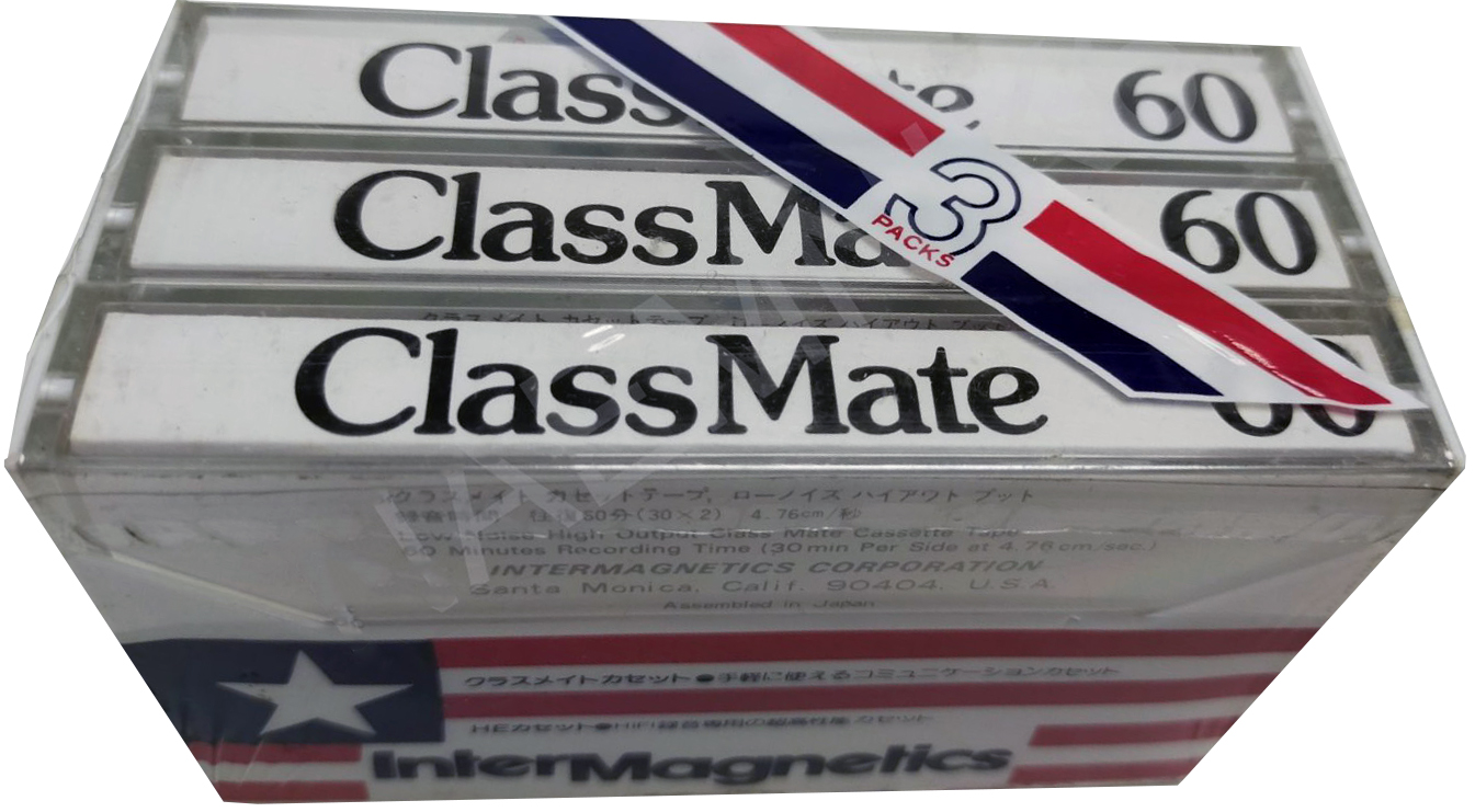 3 pack ClassMate 60 Type I Normal 1982 Japan
