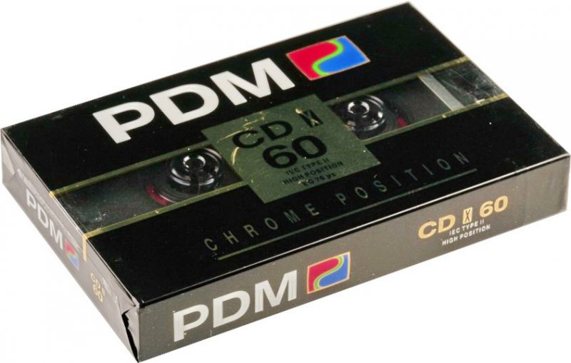 Compact Cassette: PDM Magnetics PDM - CD II 60