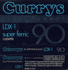 Compact Cassette Currys LDX-1 90 Type I Normal 1981 UK