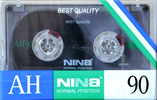 Compact Cassette Nina AH 90 Type I Normal South Korea