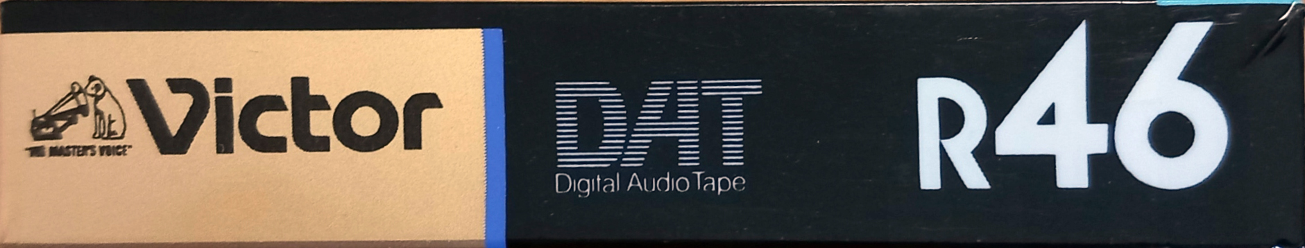 Digital Audio Tape Victor 46 "R46BK" Type IV Metal 1987 Japan