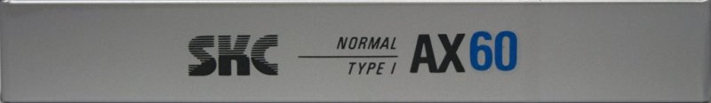 Compact Cassette SKC AX 60 Type I Normal 1990 USA