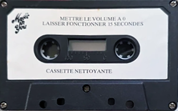 Compact Cassette Music for you Cleaning Cassette France
