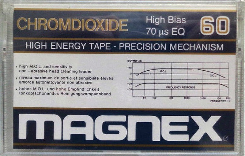 Compact Cassette: FUJI Magnex -  60