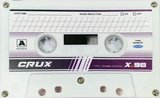 Compact Cassette CRUX Xpb 90 "white" Type I Normal 2022 Worldwide