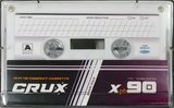 Compact Cassette CRUX Xpb 90 "white" Type I Normal 2022 Worldwide