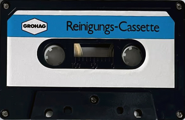 Compact Cassette Grohag Cleaning Cassette Germany