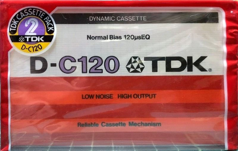 2 pack TDK D 120 Type I Normal 1979 Japan
