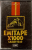 Compact Cassette EMITAPE X1000 60 Type I Normal 1974 Europe