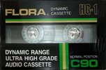 Compact Cassette Flora HG-1 90 Type I Normal India