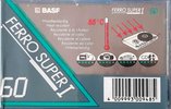 Compact Cassette BASF Ferro Super I 60 Type I Normal 1992 Indonesia
