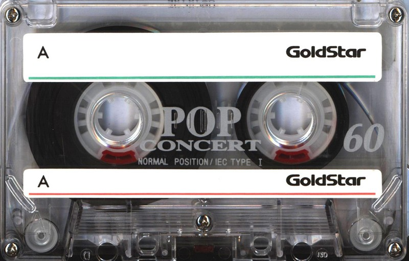 Compact Cassette: GoldStar / LG Goldstar - Pop Concert 60