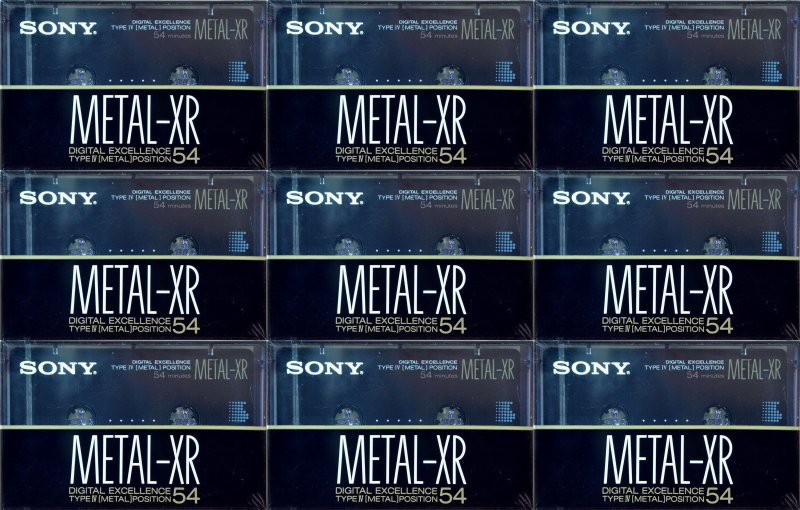 Compact Cassette: Sony  - Metal XR 54