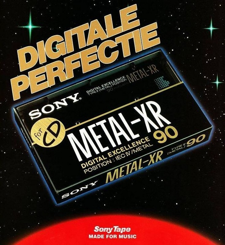 Compact Cassette: Sony  - Metal XR 54