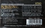 Compact Cassette Hi-Tech HT 60 Type I Normal 1989 UK