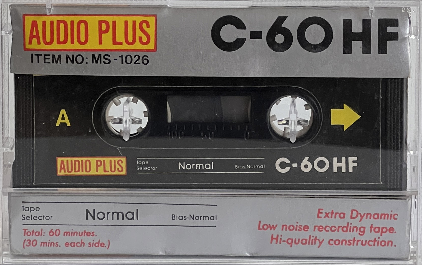 Compact Cassette: Unknown Audio Plus -  90