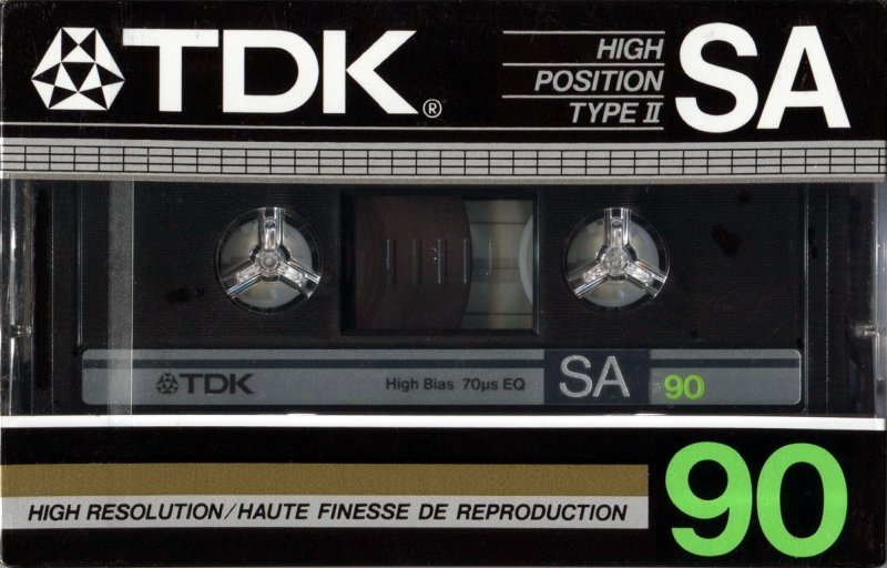 Compact Cassette: TDK  - SA 90