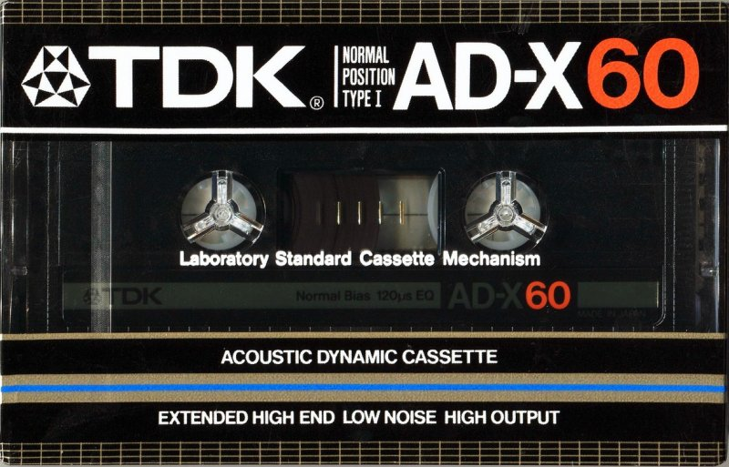 Compact Cassette: TDK  - AD-X 60