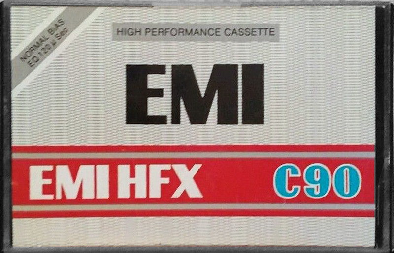 Compact Cassette EMI HFX 90 Type I Normal 1981 UK