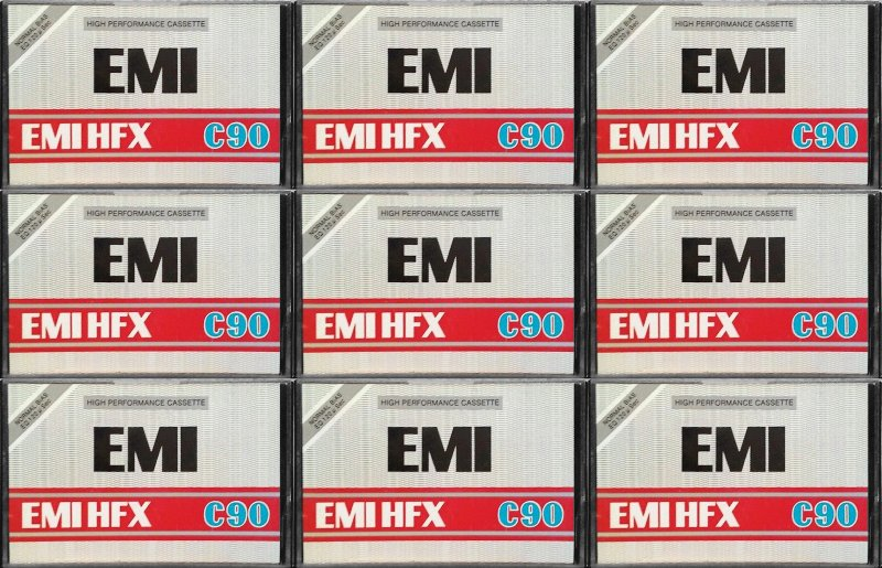 Compact Cassette:  EMI - HFX 90