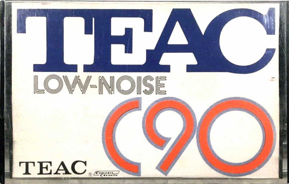 Compact Cassette Teac 90 Type I Normal 1976 Japan