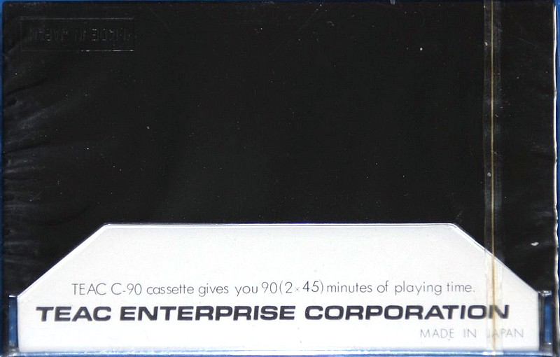 Compact Cassette Teac 90 Type I Normal 1976 Japan