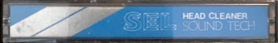 Compact Cassette Sel Sound Tech Cleaning Cassette 1983 USA