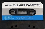 Compact Cassette Sel Sound Tech Cleaning Cassette 1983 USA