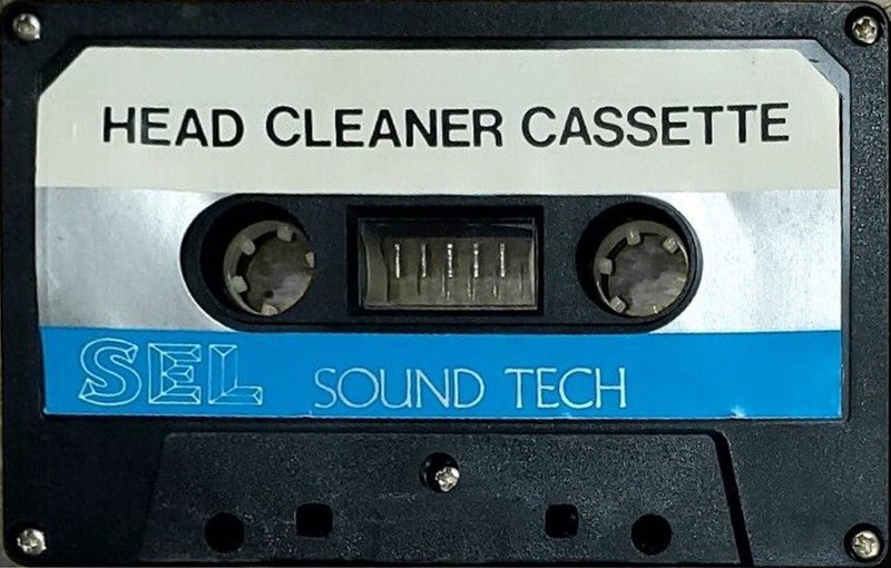 Compact Cassette Sel Sound Tech Cleaning Cassette 1983 USA