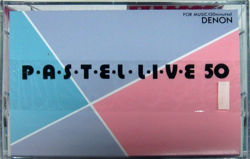 3 pack Denon DX1 50 "Pastel Live" Type I Normal 1984 Japan