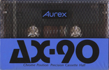 Compact Cassette Aurex AX 90 Type II Chrome 1987 Japan