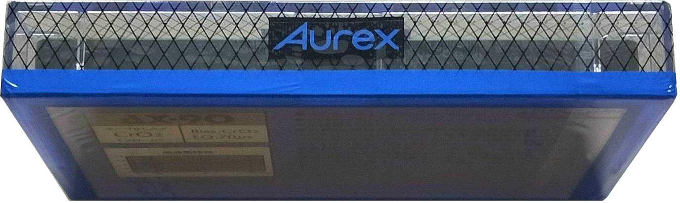 Compact Cassette Aurex AX 90 Type II Chrome 1987 Japan