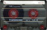 Compact Cassette Intersonic GL 46 Type I Normal Greece