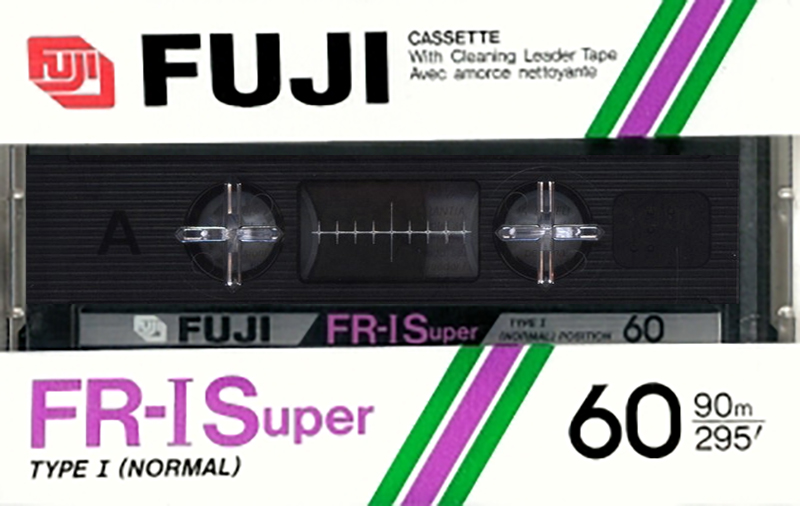 Compact Cassette Fuji FR-I Super 60 Type I Normal 1985 Europe