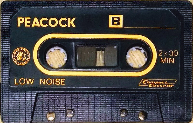 Compact Cassette Peacock 60 Type I Normal USA