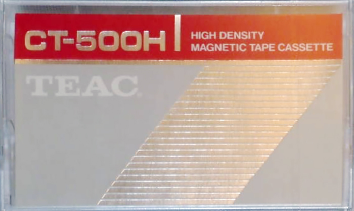 Compact Cassette Teac CT "CT-500H" Computer Cassette 1980 Worldwide