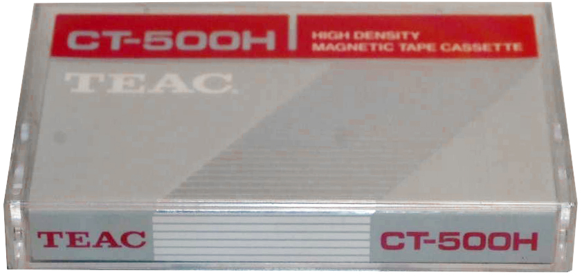 Compact Cassette Teac CT "CT-500H" Computer Cassette 1980 Worldwide