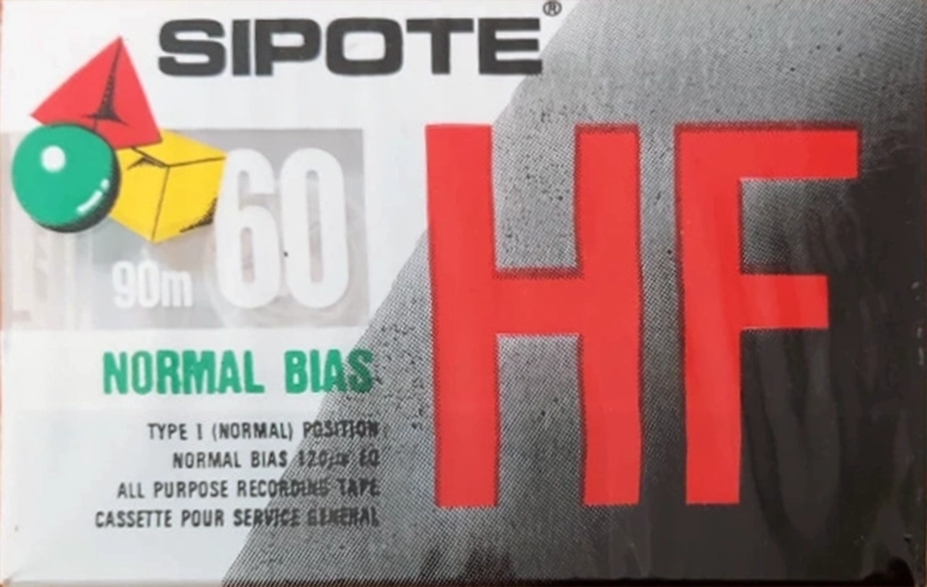 Compact Cassette Sipote HF 60 Type I Normal Europe