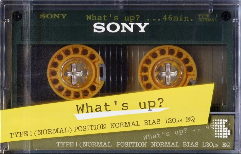 Compact Cassette Sony What`s Up? 46 "WTS 46N" Type I Normal 1985 Japan