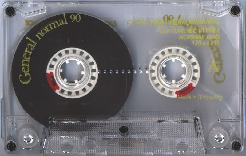 Compact Cassette General EHF 90 Type I Normal 1994 Europe