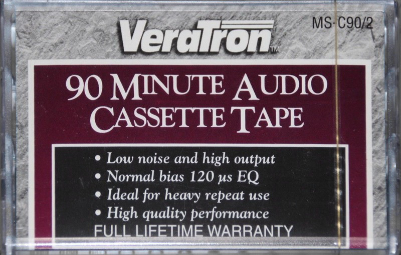 Compact Cassette Veratron 90 Type I Normal China