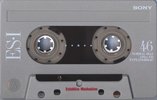 Compact Cassette Sony ES-I 46 "ESM1 46" Type I Normal 1991 Japan